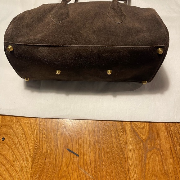 Free People Dark Brown Suede Shoulder Bag - Picture 9 of 9
